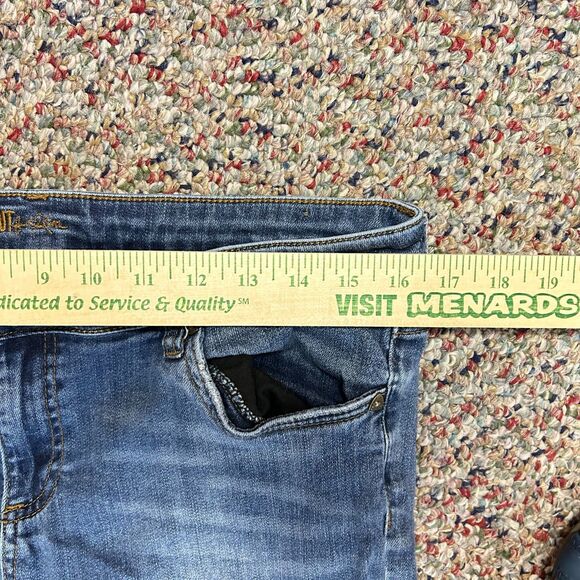 Kut From The Kloth Blue Medium Wash Mid-Rise Straight Leg Jeans Size 12 - Picture 11 of 14